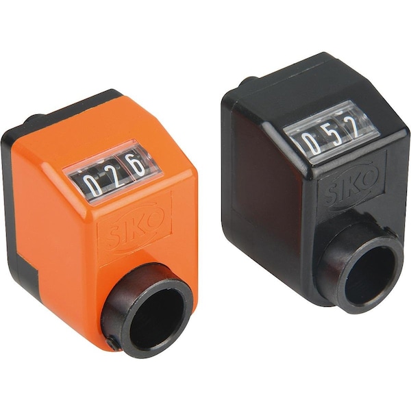 Position Indicator Digital, Polyamide Orange Ral2004, Comp:Steel, Programmed Au=10, 0, P=10